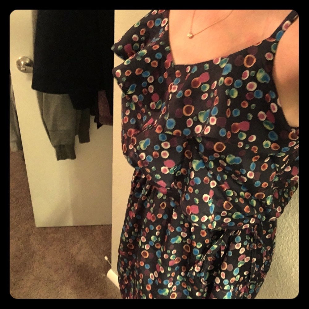 Watercolor dot Cocktail/Party dress